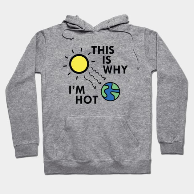 This Is Why I'm Hot Hoodie by VectorPlanet